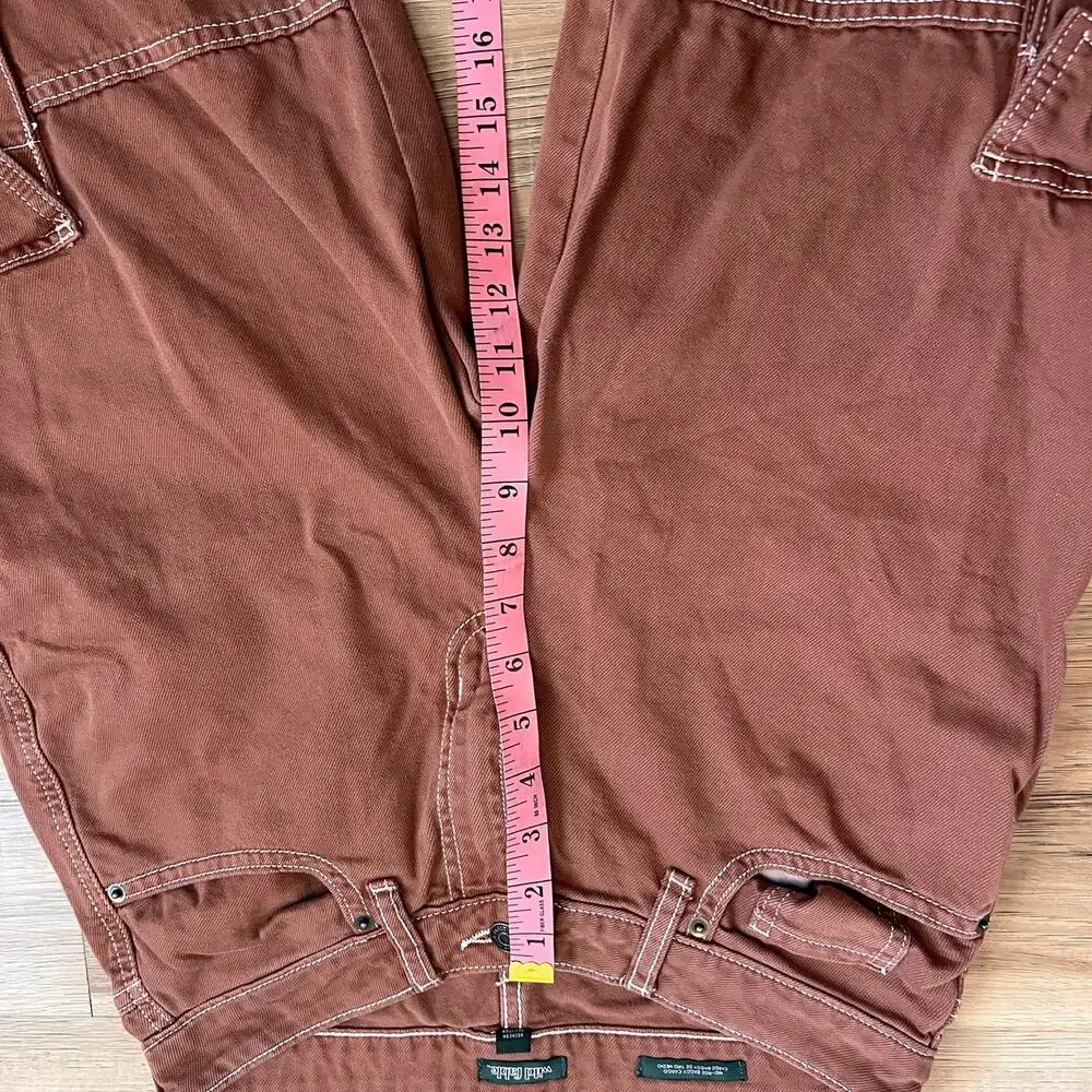 Wild Fable Mid Rise Baggy Cargo Pants Size 6 - Picture 8 of 10